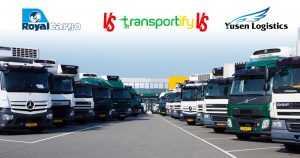 royal cargo vs transportify vs yusen logistics