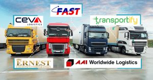 Top 5 Logistics Companies in the Philippines - 3PL: Ernest, CEVA, Fast, AAI Worldwide Logistics, Transportify