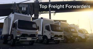 List of Top Freight Forwarders: Transportify, LF Logistics, F2 Logistics, Maersk, & DHL