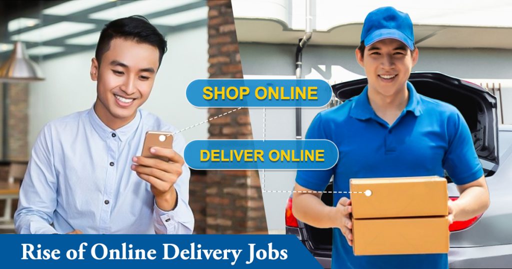 Rising Demand for Online Delivery Jobs Caused by E-Commerce