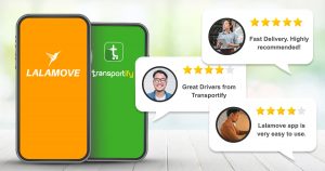 Delivery App Customer Reviews: A Lalamove and Transportify Comparison