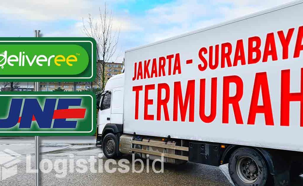 Cek Ongkir JNE Jakarta Surabaya & Deliveree (Edisi 2022)