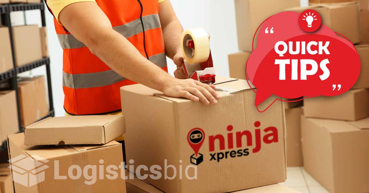 Paket Ninja Xpress dan tips cara paketnya