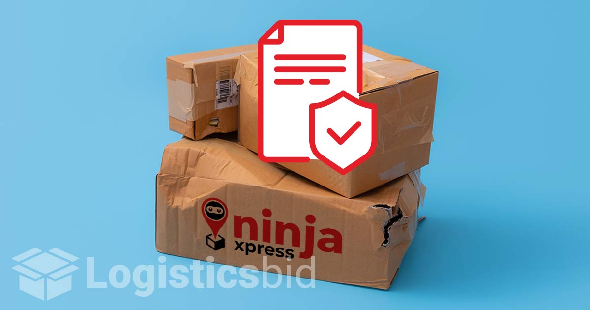 ilustrasi paket rusak dan jaminan asuransi ninja xpress