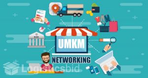 Ilustrasi networking umkm